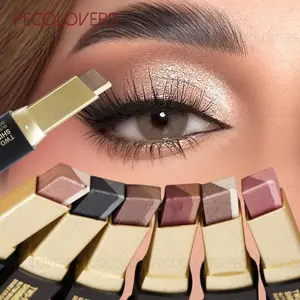 Matte Eyeshadow Stick Set, Dual-Ended Design, Long-Lasting & Waterproof, Variety of Shades, Perfect for Everyday Wear, Fast Application, Shimmer Eyeshadow