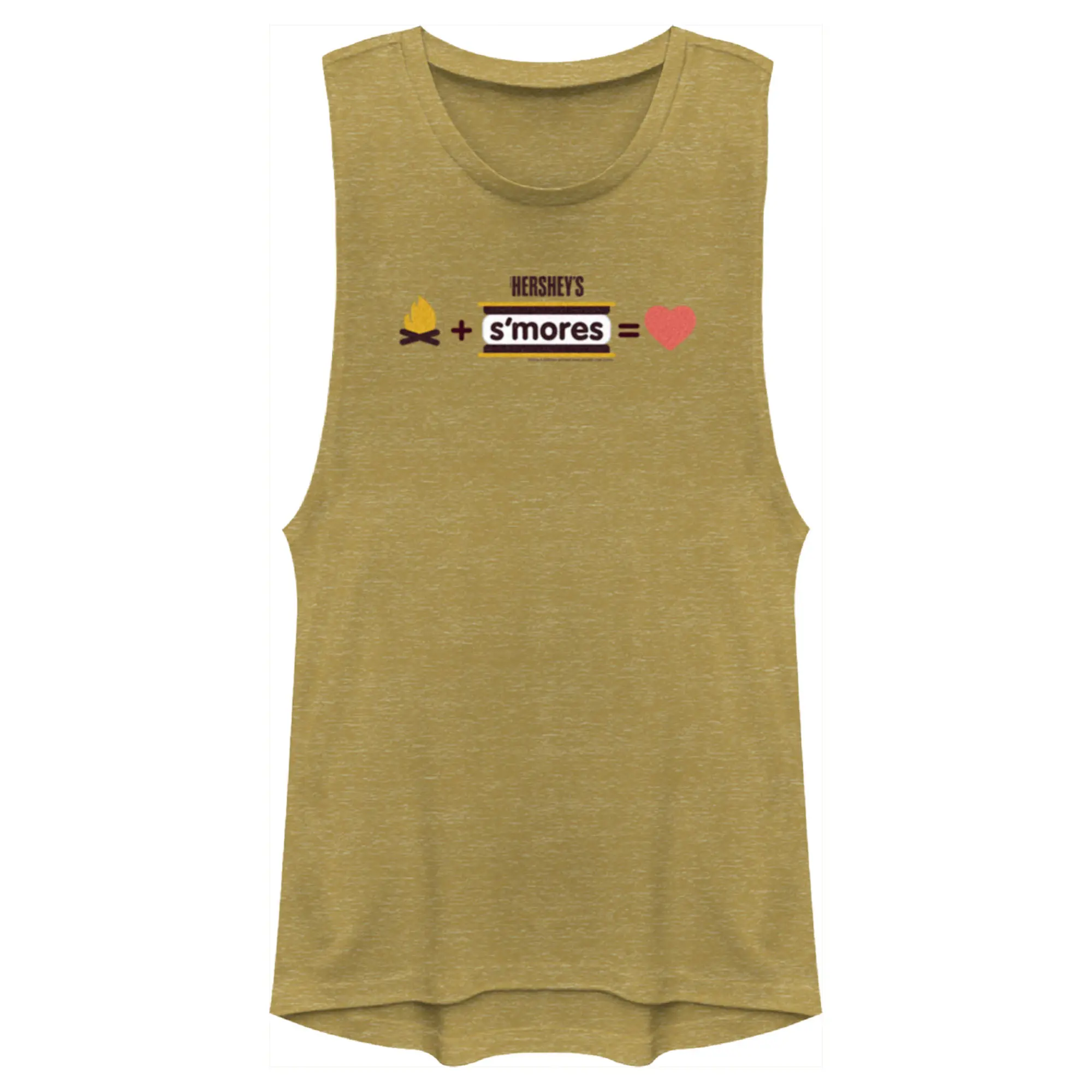 Juniors Womens HERSHEY'S S'mores Equation Festival Muscle Tee