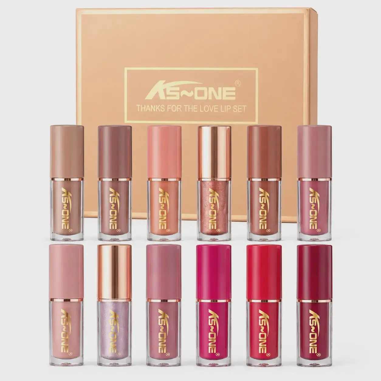 12-Color Liquid Lipstick Gift Set – Matte Pearlescent Finish, Non-Fading, Long-Lasting, Moisturizing for Full Lip Color, Everyday Lip Makeup & All-Day Wear - Perfect Beauty Gift for Women, Lip Cosmetics & Makeup Sets tiktokshopbacktoschool