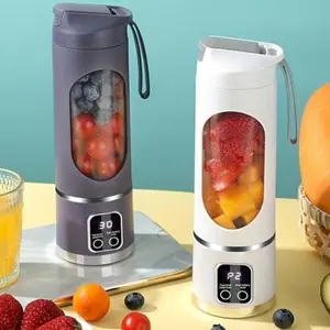 TikTok Top Seller Digital MultimodeJuicerBlender-Purple/White,Smart LED DisplayLeakProof,Easy to Clean,CompleteAccessoriesIncluded,Smoothies,Shakes,BabyFood.Compact for Home & Travel&kitchen gadgets