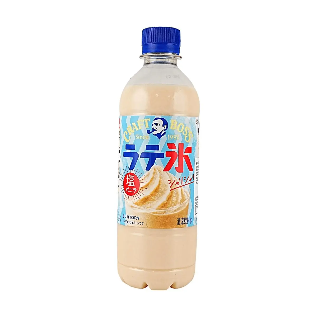Suntory Craft Boss Sea Salt Vanilla Latte Frappuccino Style Milk Drink 440ml - Chilled & Shaken Refreshment Suntory Craft Boss Sea Salt Vanilla Latte Frappuccino Style Milk Drink 440ml - Chilled & Shaken Refreshment