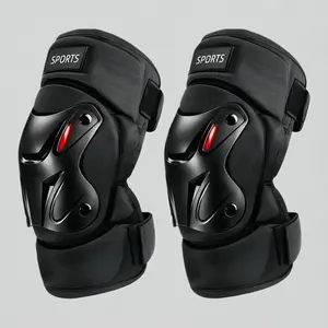 Motorcycle & Electric Vehicle Knee and Elbow Protective Pads - Anti-Fall Gear for Delivery Riding, Outdoor Sports