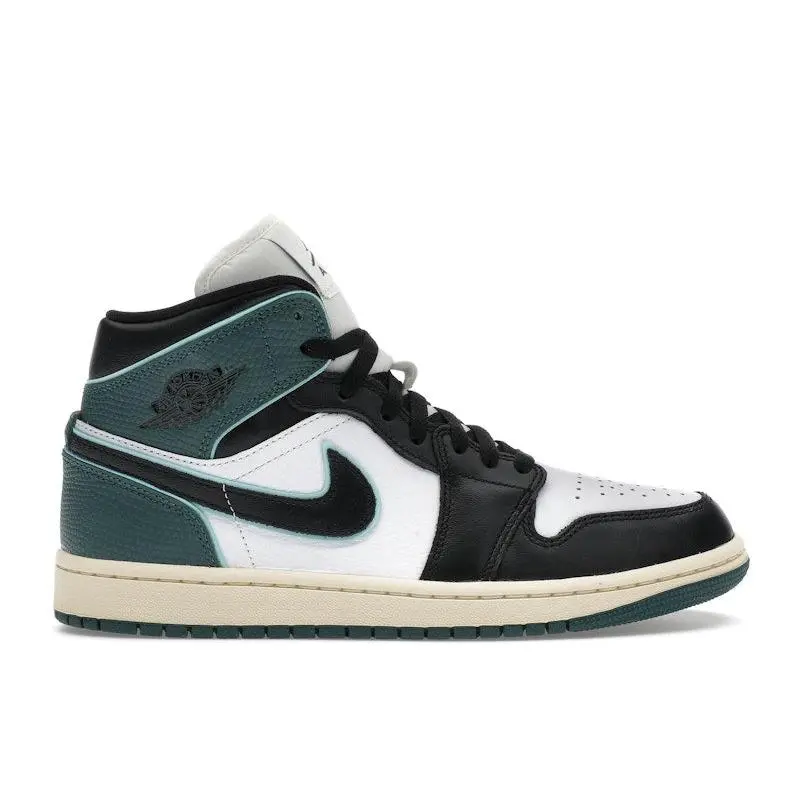 Jordan Women's 1 Mid SE Oxidized Green, from StockX