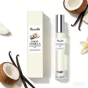 Coconut Mint Rollerball Perfume, Natural Fragrance, Unique Scent, Portable Travel Size, Fresh and Delicate, Daily Use