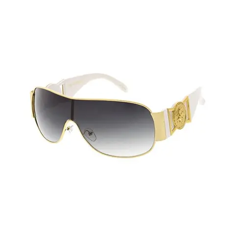 Vivant Horizon Shades Elegant Luxury Large Shield Oversized Eyewear Metal Frame 100% UV Protection Stylish Design Comfortable Fit Sunglasses Tiktok Shop Glasses