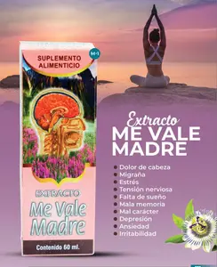 Me Vale Madre Extracto 60ml Drops-Natrual Mexican Plant Extract Supplement Fitness Healthcare