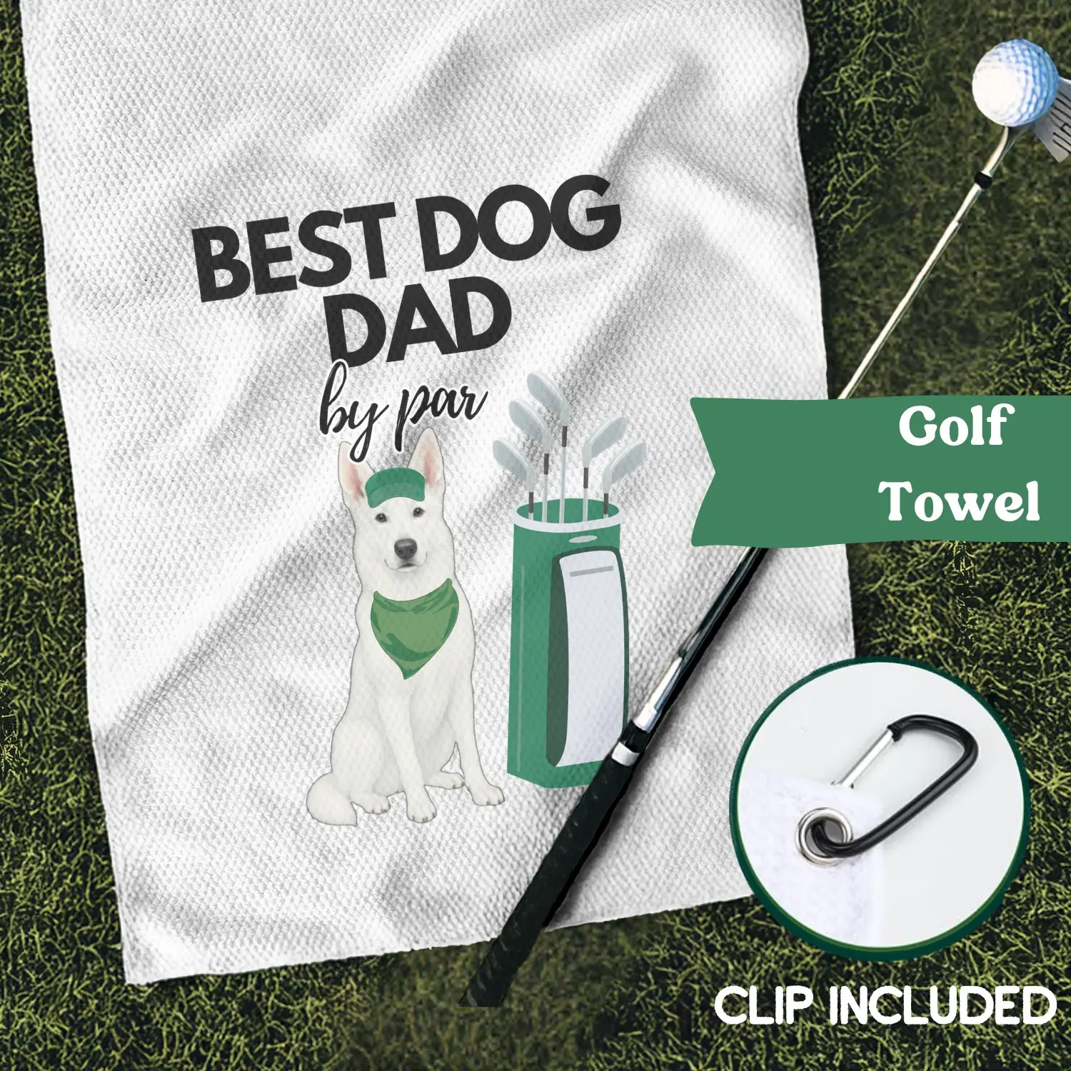 German Shepherd #3 (White)