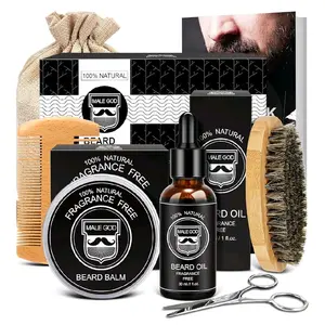 Beard Kit w/Natural Ingredients, Men's Shaving & Grooming Sets, Birthday Gifts | Anniversary | Christmas Gifts | Mens Stocking Stuffers | Gifts for Men, Him, Husband, Boyfriend, Dad, Friends