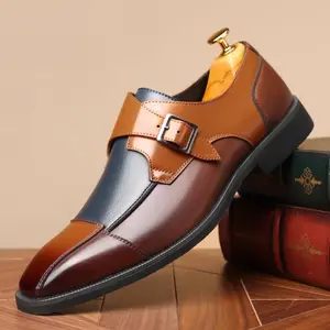 Men's new business casual leather shoes.52097