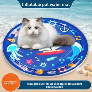 Inflatable Pat Water Cushion Summer Cat and Dog Water Cushion Water Injection Pet Ice Mat Summer Pet Toy