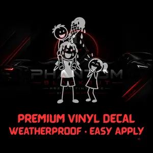 #199 Ice Cream Spill Family Decal