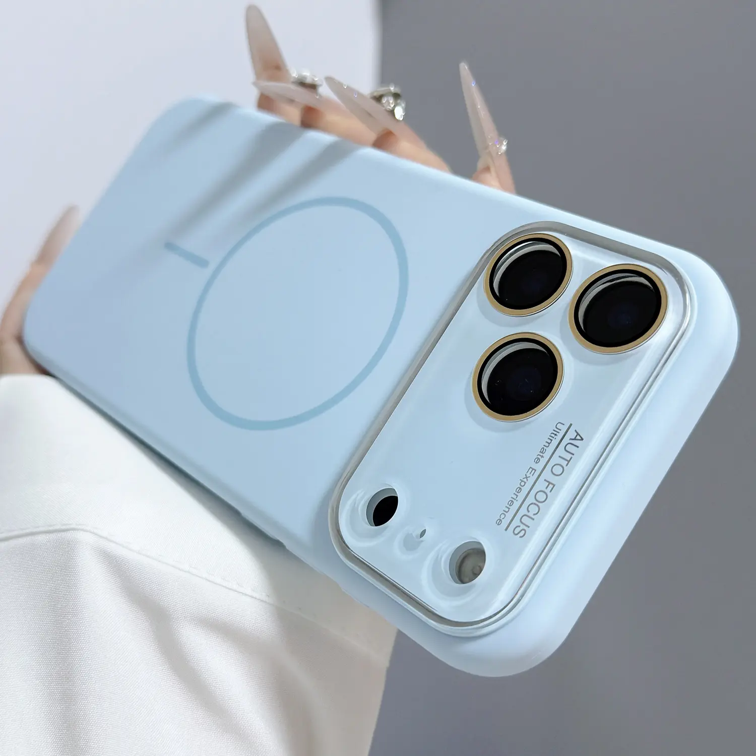 Luxury Liquid Silicone MagSafe Protective Case for iPhone 17/16/15/14 Pro Max, Matte Frosted Plastic Cover, Shockproof, with Camera Lens Protector, TikTok Shop Back to School, Accessories, Magnetic