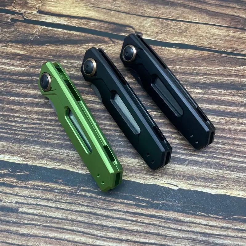 7550KS Folding Pocket Knife – Sharp Stainless Steel Blade, Lightweight & Portable EDC Tool with Non-Slip Handle, Ideal for Camping, Everyday Tasks, Outdoor Cutting & Fruit Prep