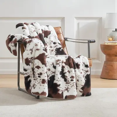 Cow 82x90 Blanket TikTok Shop