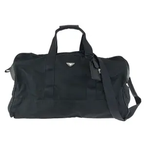 Pre-owned PRADA Nylon Tote Bags Tessuto Saffiano leather boston bag