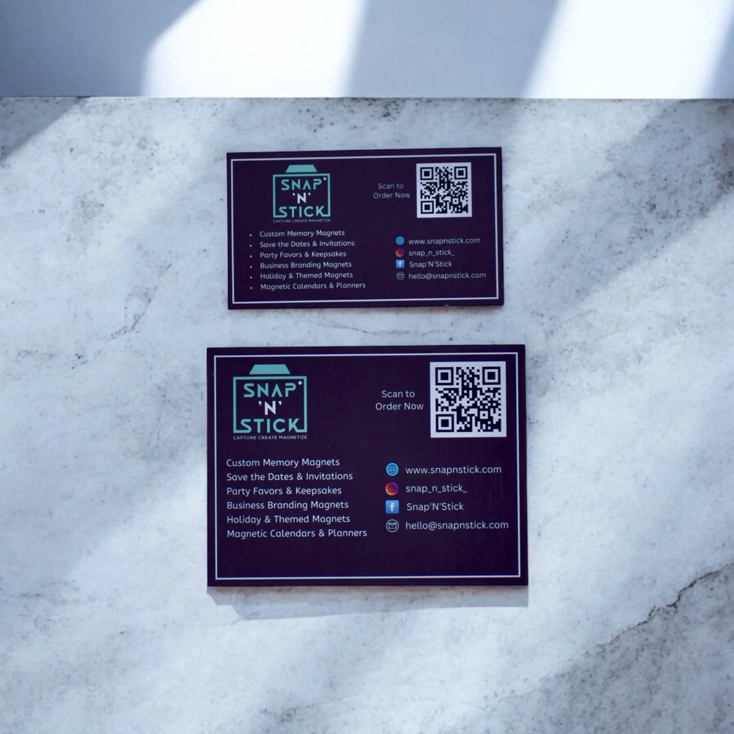 Custom Magnetic Business Cards | Metal & Flexible Magnets for Marketing – Bulk Orders