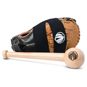 Rhino Wax -Baseball Glove Break in Kit -Mallet and Glove Wrap to speed Up Breakin Time and create perfect pocket -One-Piece (No Glue) Construction