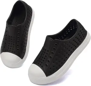 Kids' Summer Water Shoes - Toe-Covered, Toe-Protective, Breathable, Lightweight & Soft, with Anti-Slip Rubber Soles | Beach Sandals Suitable for Water Parks, Beaches, Toddling, Toddlers & Big Kids