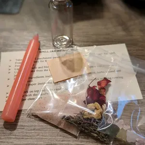 Spell Jar kit for Attraction, Health, Financial, Protection, or Luck