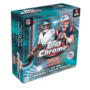 2025 Topps Chrome Football Mega Box!