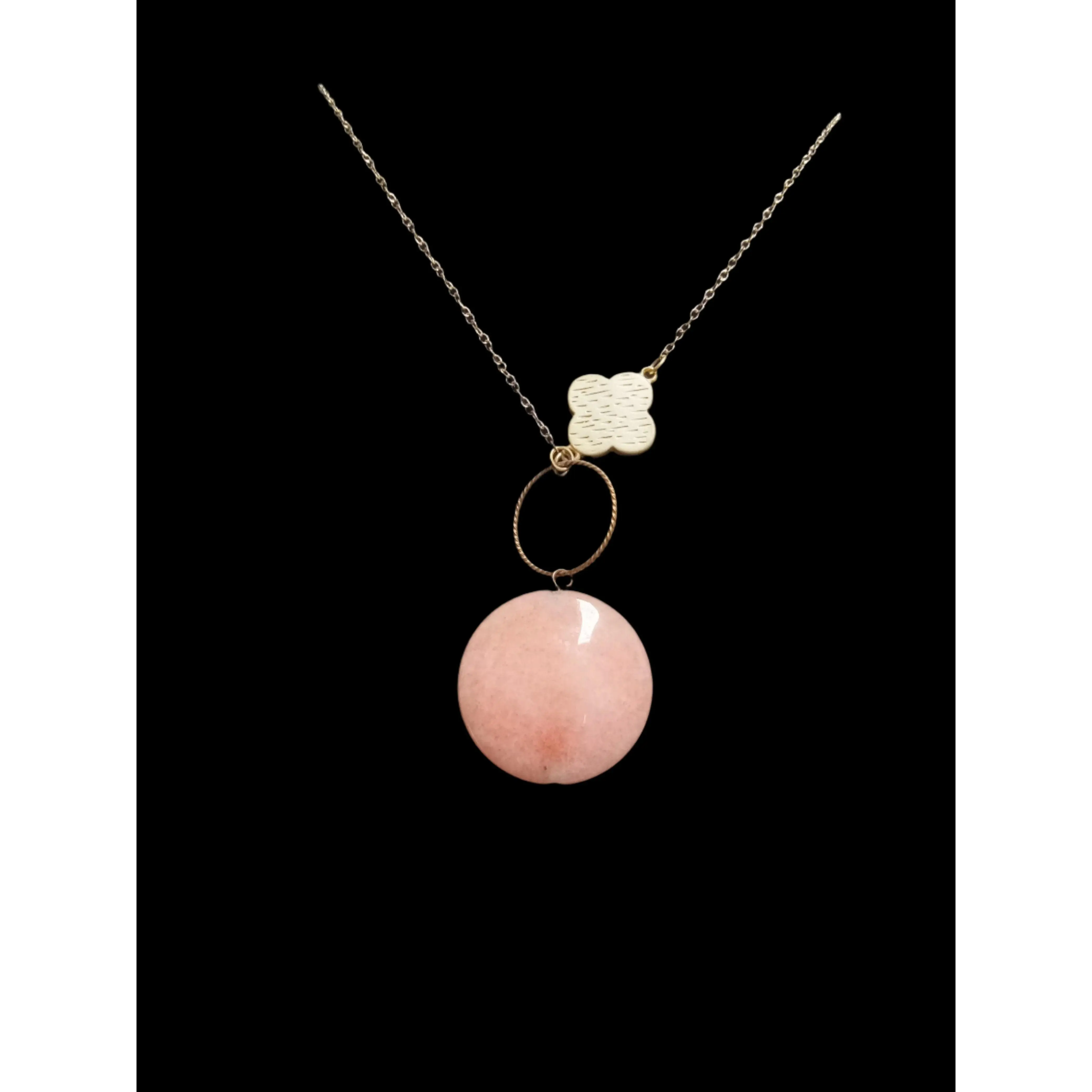 Peaches and Cream Necklace