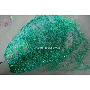 AQUA HOLO Pixie Dust (extra fine glitter).