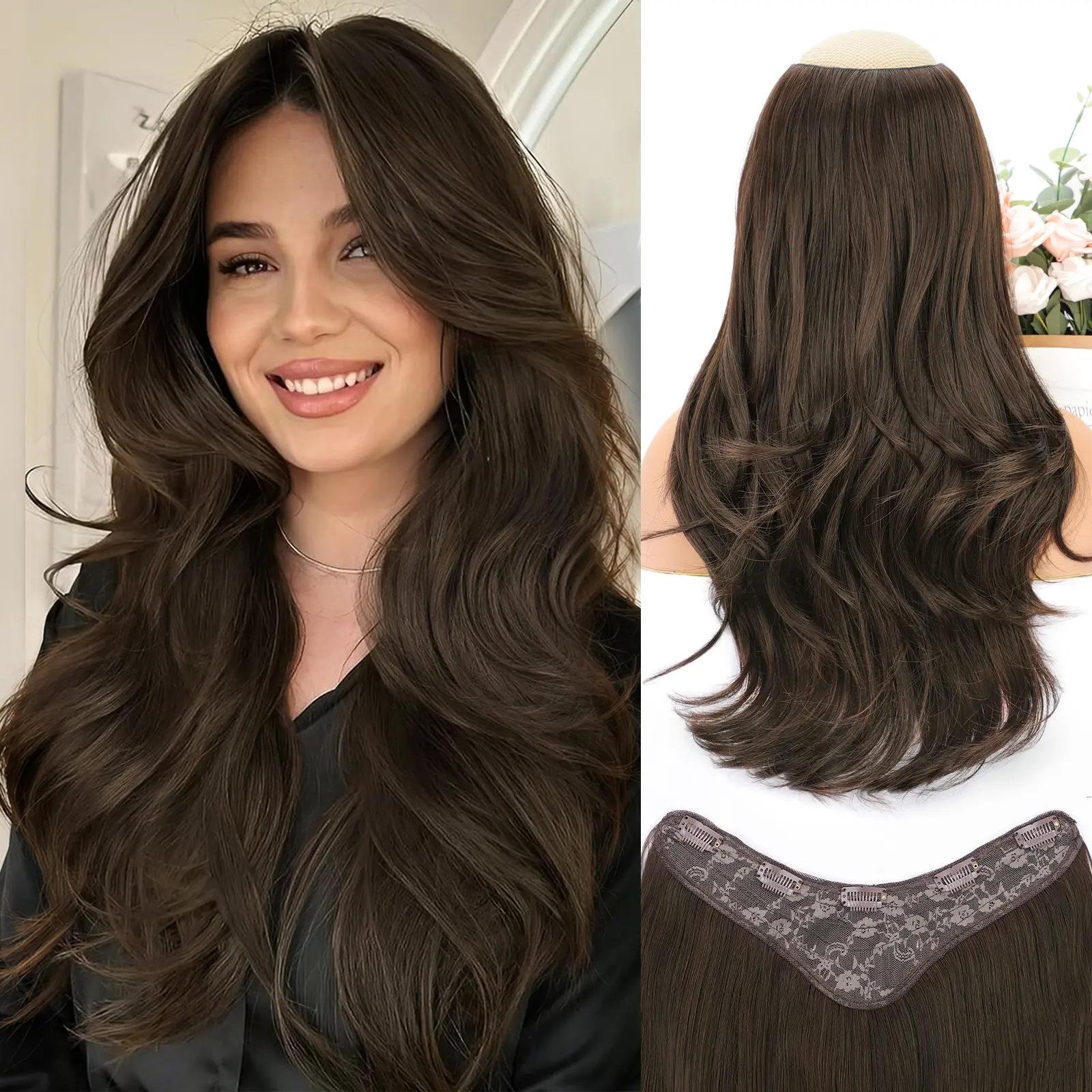 20inch-Medium Brown 