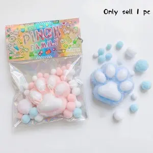 Cat Paw Squishy Toy, Festive Cute Gift, Perfect for Holidays, Fun and Interactive Pet Accessory, Ideal Present for Cat Lovers