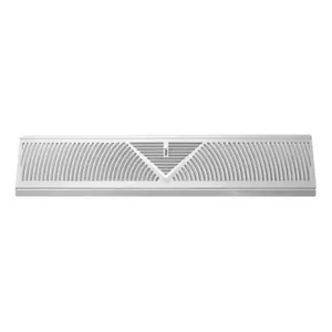 C120SW Floor Baseboard Diffuser White - 24 in.