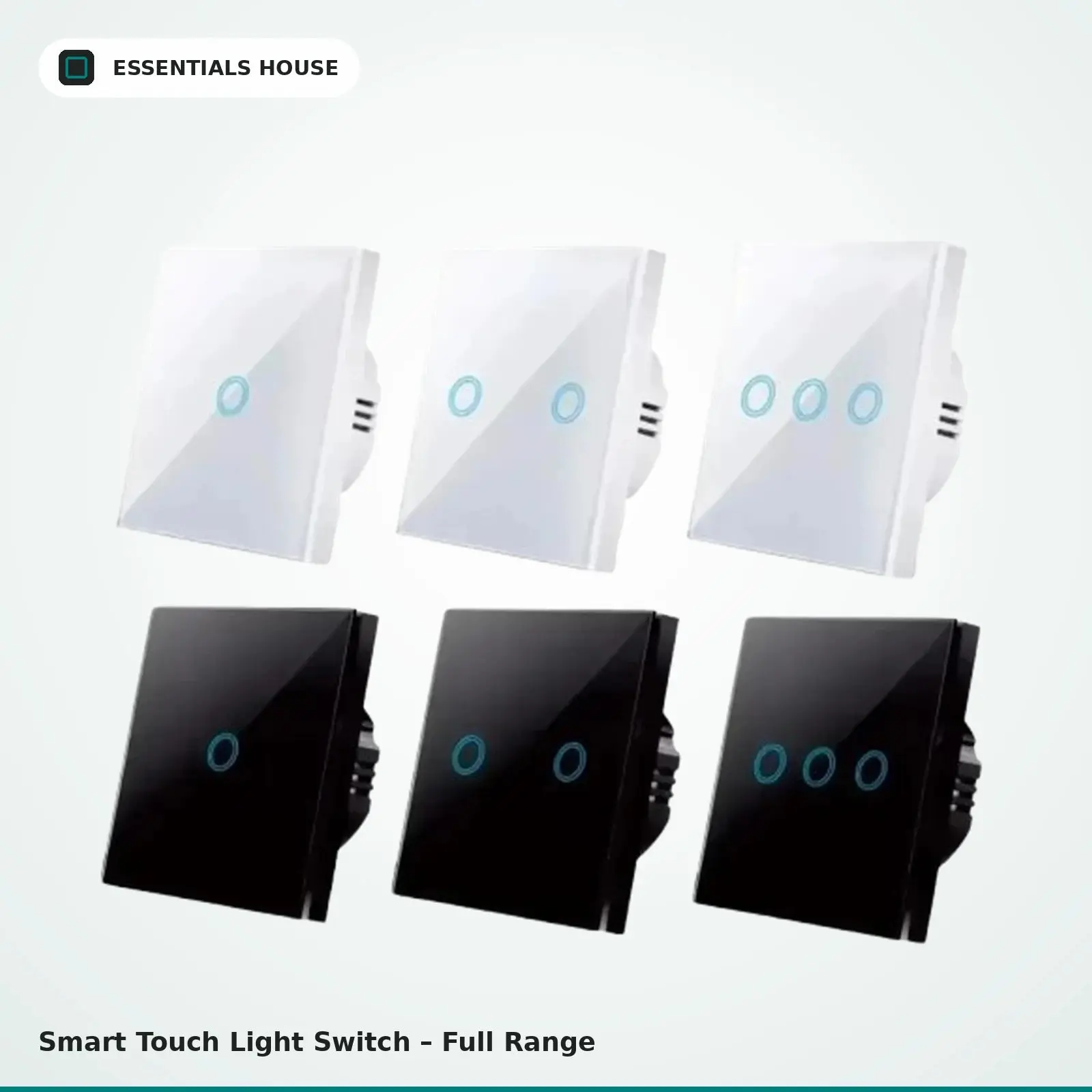 WiFi Smart Touch Light Switch - Wireless Smart Lighting Feature, Adjustable Power Settings, Ideal for Home and Office Use
