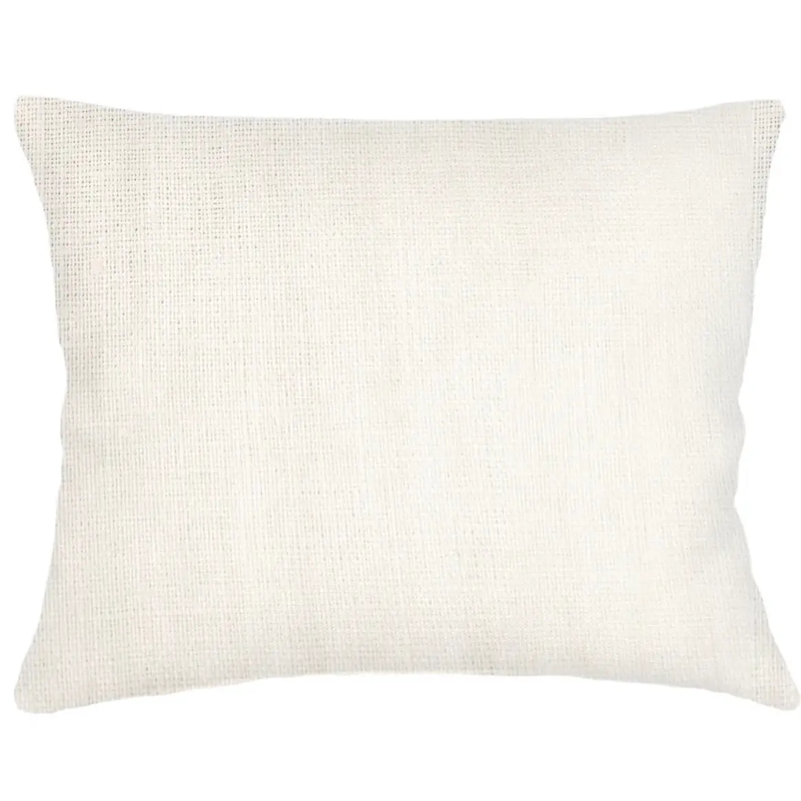 Anaya Home So Soft Linen Natural White Dutch Euro Pillow 28x36 With Down Insert