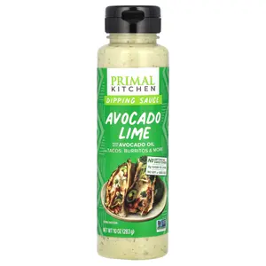 Primal Kitchen Dipping Sauce Made with Avocado Oil, Avocado Lime, 10 oz (283 g)