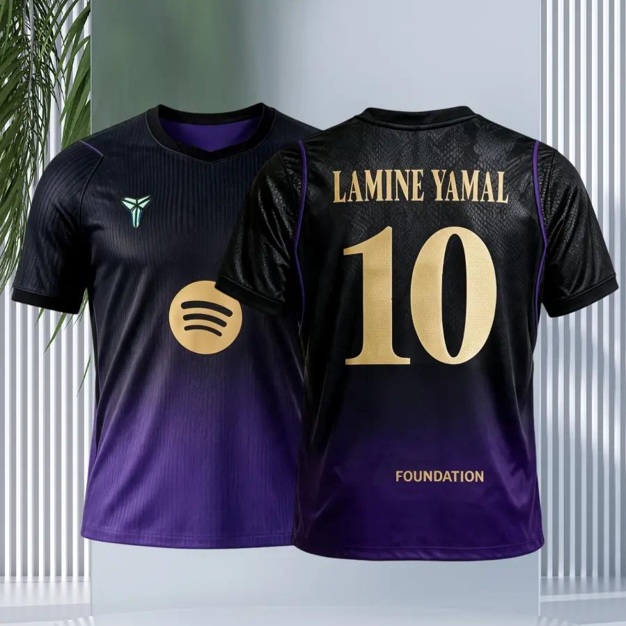 2026-27 New Away No.10 Yamal Short Sleeves Soccer Jerseys