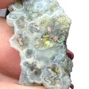 Indonesian Native Copper Chrysocolla Specimen for Display and Collecting