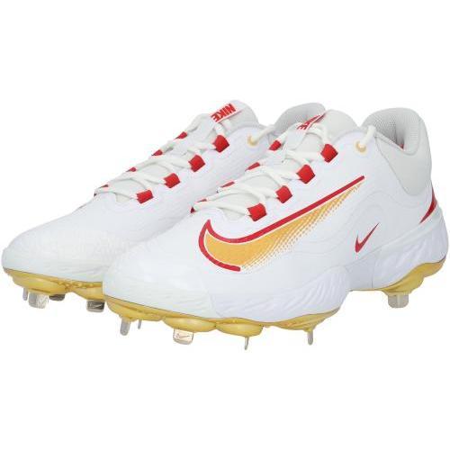 J.T. Realmuto Philadelphia Phillies Player-Issued White and Gold Nike Cleats from the 2025 MLB Season - Fanatics Authentic Certified