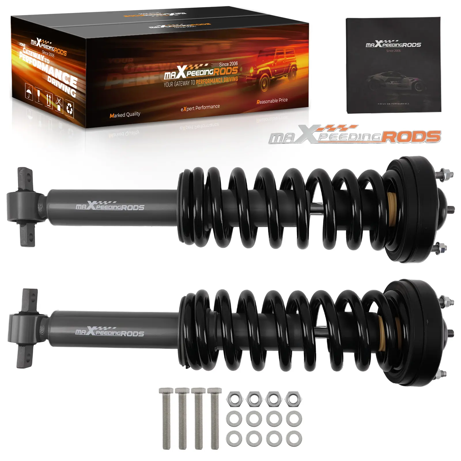 2in Front Leveling Struts compatible for Ford F-150 4WD 2014-2024 2023
