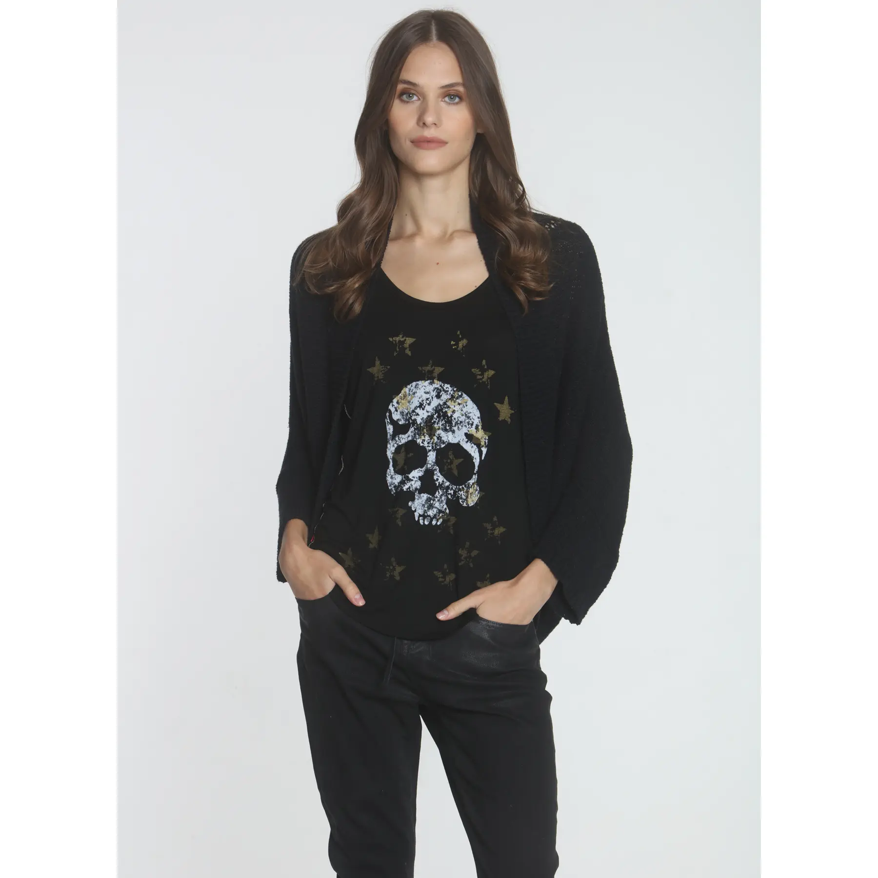 Cocoon Cardigan - Black