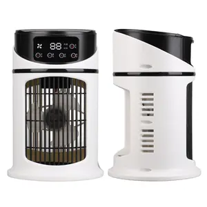 Portable Mini Air Cooler Fan Water Cooled Multi Functional Air Conditioning Fan