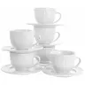 Elama 12 Piece Charlotte Mug & Saucer Set