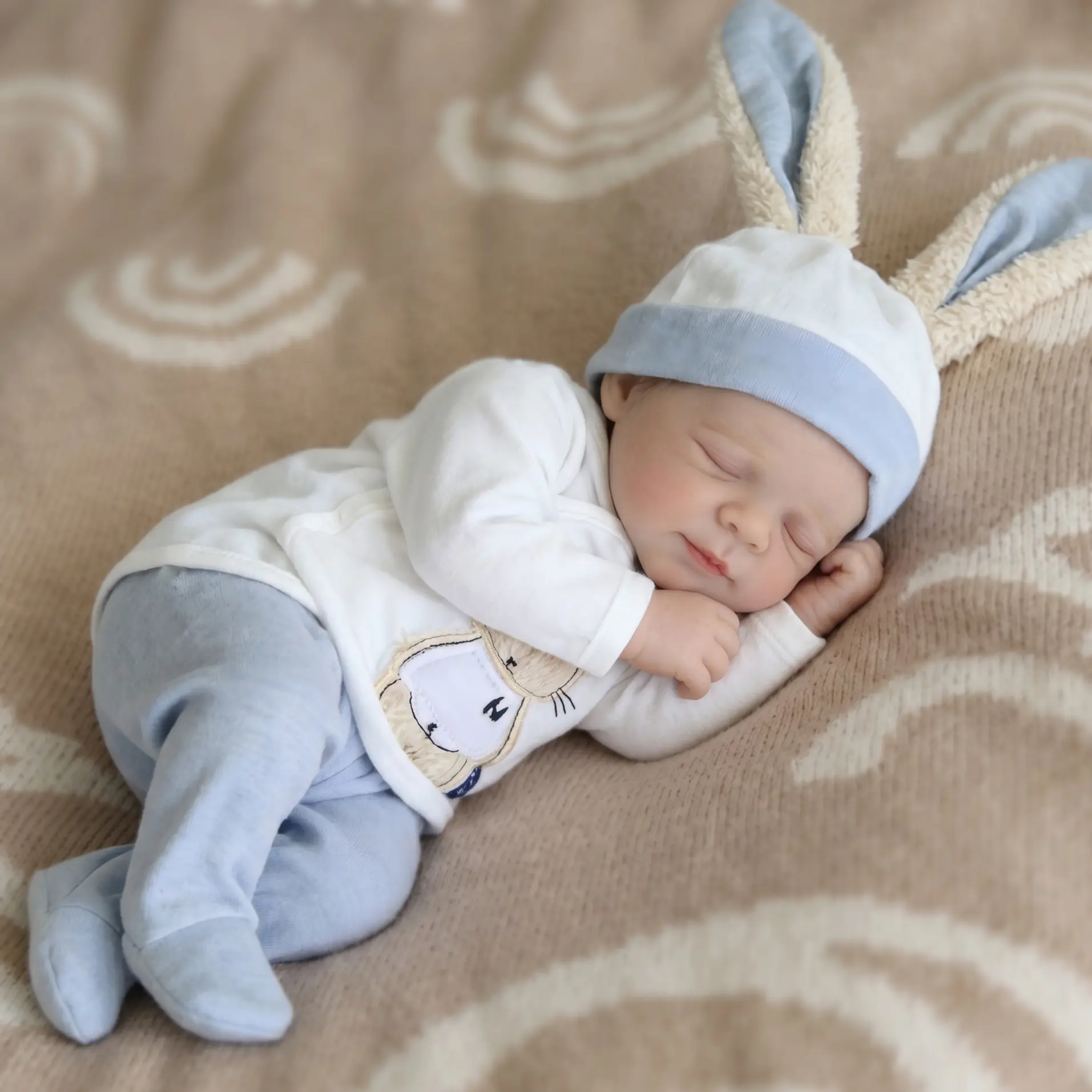 Lifelike Reborn Baby Dolls 20 Inch Full vinyl body Real Life Baby Dolls gifts for Mother's Day Valentine's Day Children's Day & Christmas