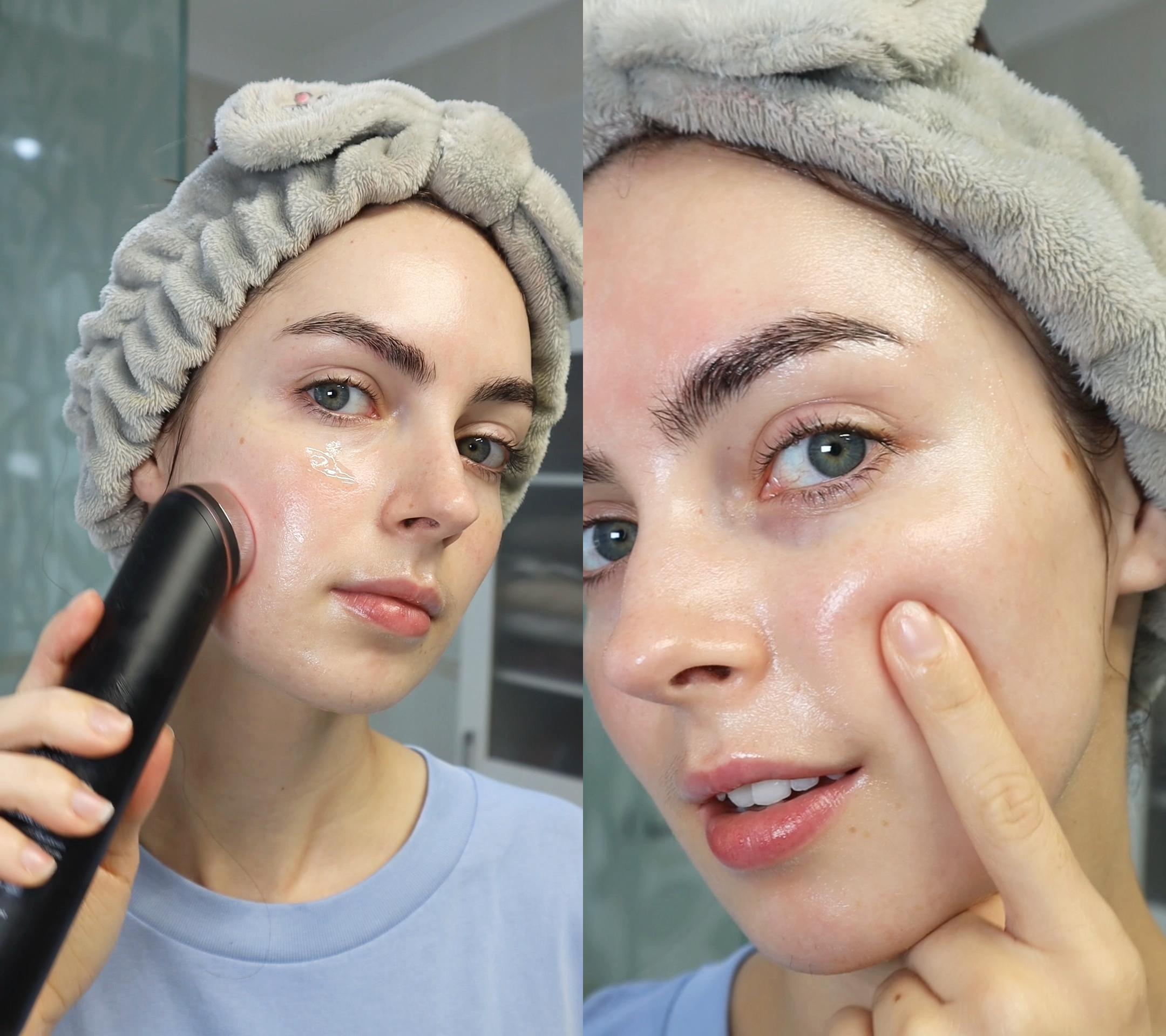 [medicube] AGE-R Booster Pro -  PINK (New) / Black ㅣKbeauty Viral Glass Glow Device for Glowy Glass Skin Facial Comfort