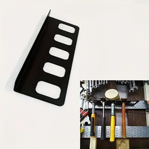 Durable Metal Tool Storage Rack, Multi-Functional Design, Ideal for Workshop Organization, Ensures Home Space Neatness