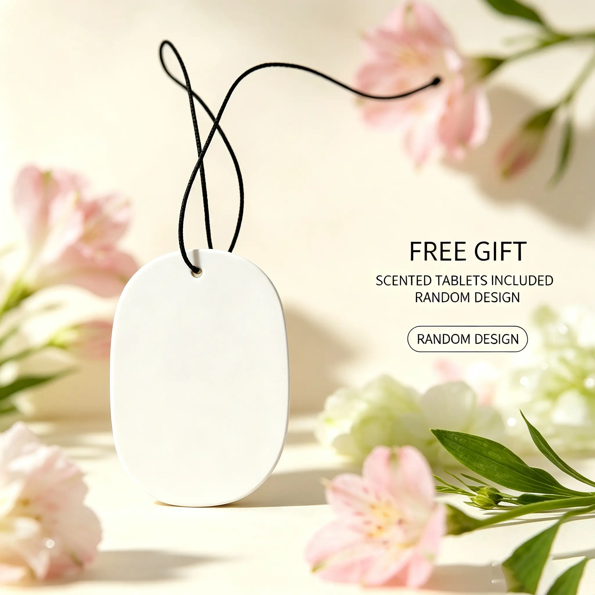 Random gifts, perfume sachets—random selection.
