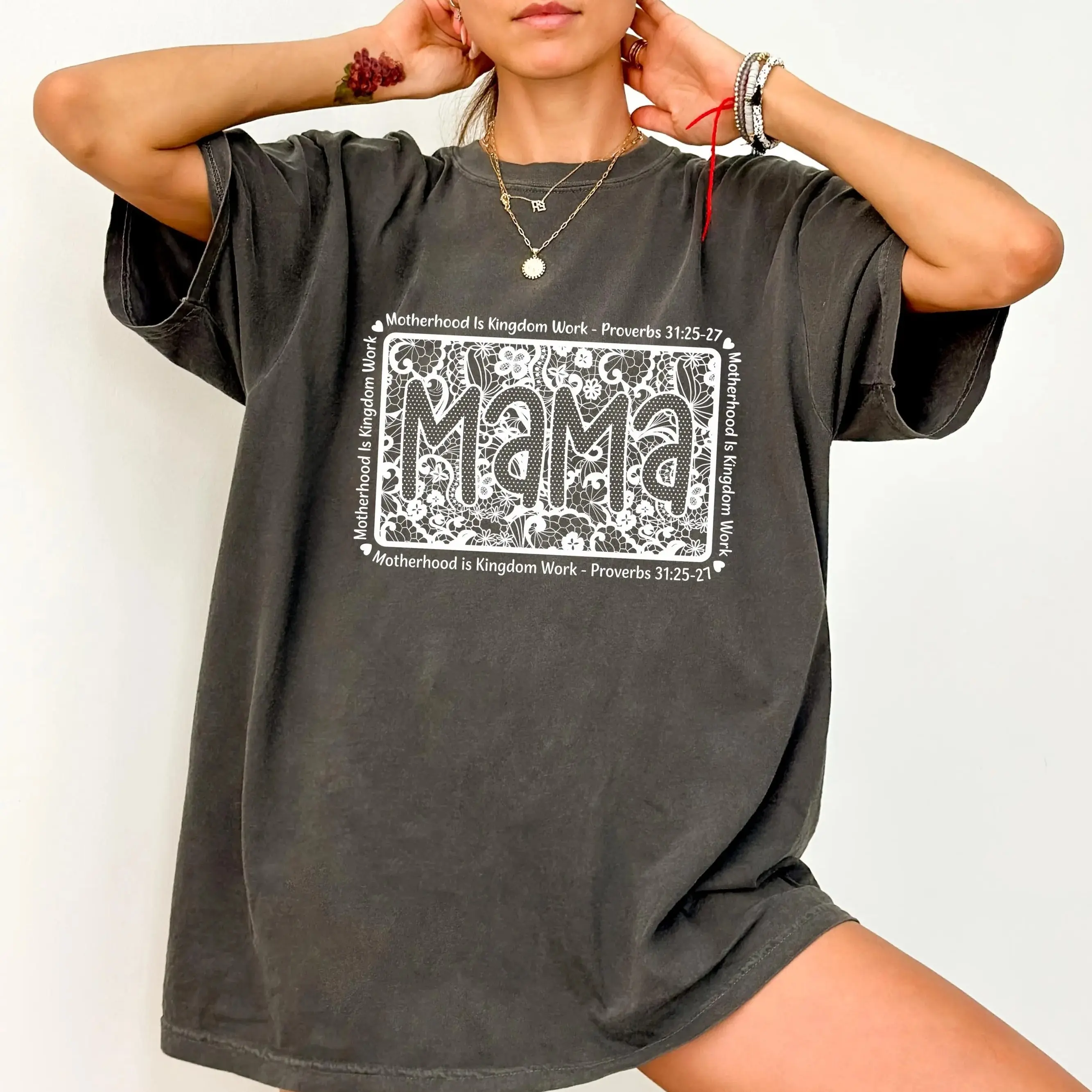 Graphic Tee - Mother Gothic tshirt, trendy alternative metal core