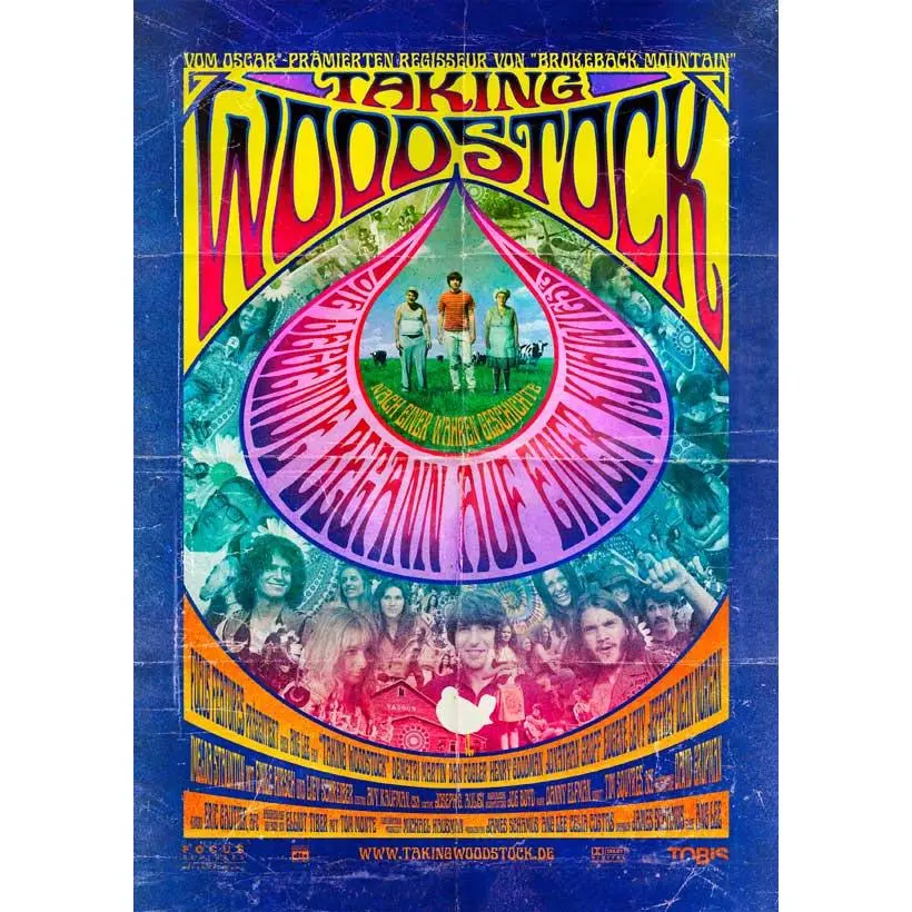 Taking Woodstock Movie Poster Print (11 x 17)