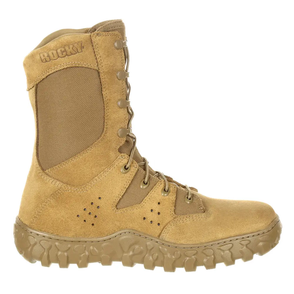 Rocky Mens S2v Predator 10 Inch Slip Resistant Soft Toe  Work/Duty - Brown