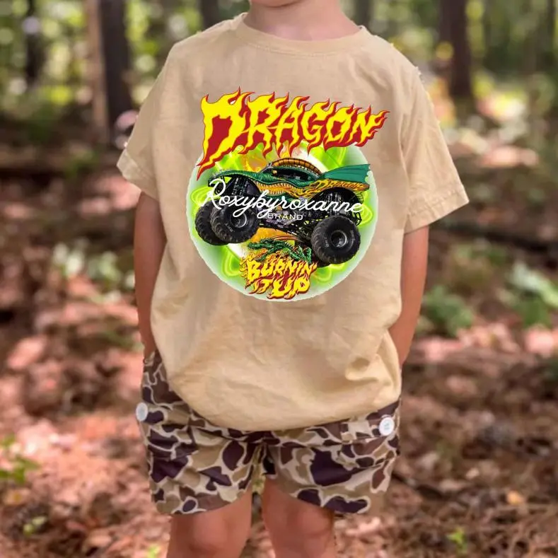 Youth Dragon Monster Jam shirt, #southernboy clothes, boy clothing, monster jam tshirt, sparkle smash shirt, monster jam clothes