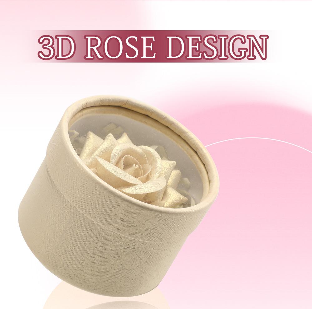 3D Rose Blush | Natural Glow, Soft Color, Easy Blend Cheek Makeup Lightweight Radiant Flower Cosmetic
