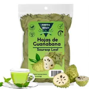 Whole Dried Graviola Soursop Leaves (4 oz 113g+ Leaves Per Bag) Hoja De Guanabana, 100% All Natural Fresh Tea From Mexico . TEA Beverage Traditional