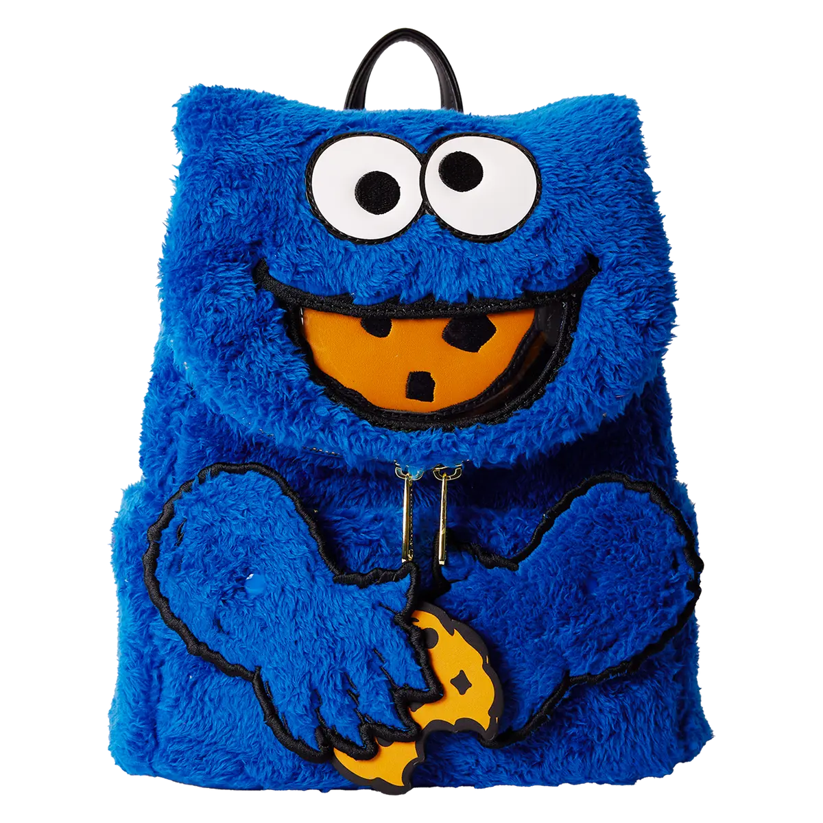 Sesame Street Cookie Monster Plush Mini Backpack Sesame Street Cookie Monster Plush Mini Backpack